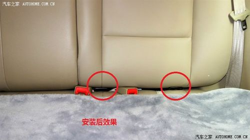 凯越安装安全座椅接口及蓝牙车辆检测安装