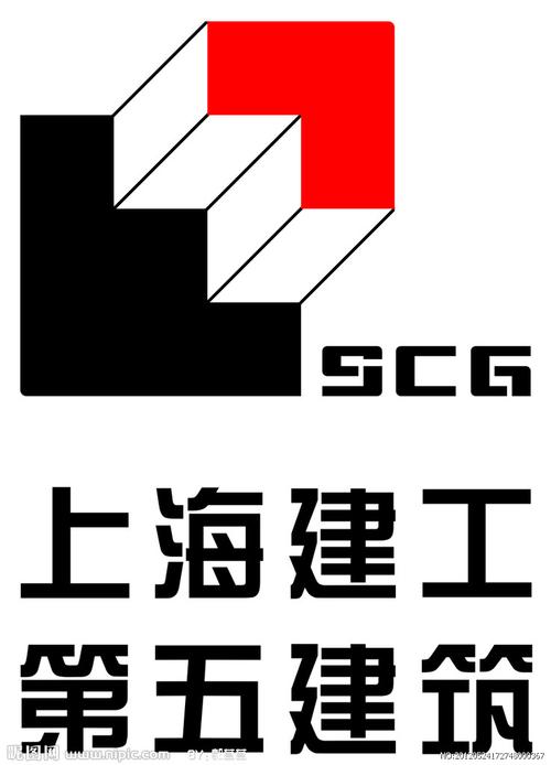 上海建工矢量标志设计图__企业logo标志_标志图标__昵