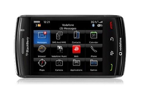 黑莓第一款全触屏手机(图片来源於网路)