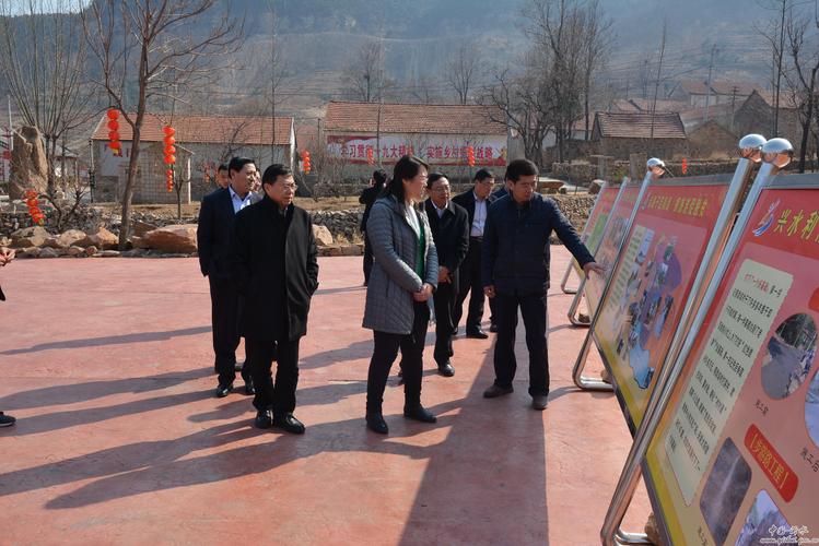 3月9日,沂源县委副书记周婷带队来我县参观考察.