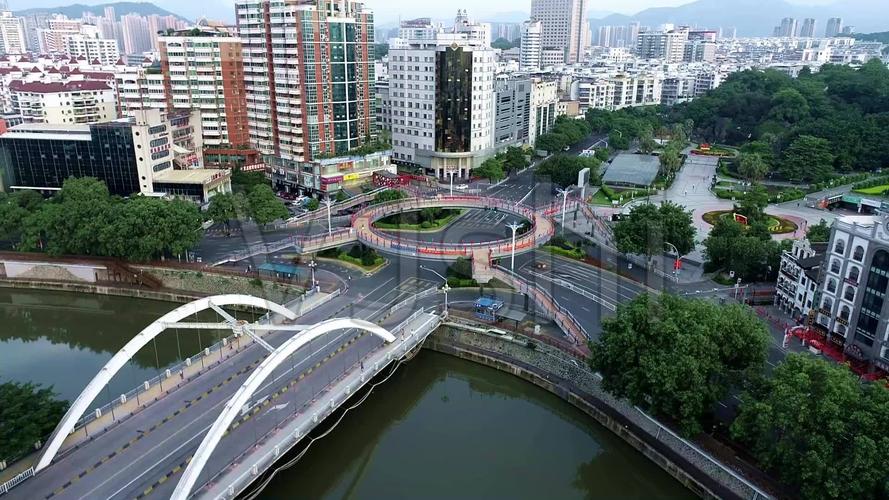 龙岩街心花园立交桥_1920x1080_高清视频素材下载(:)