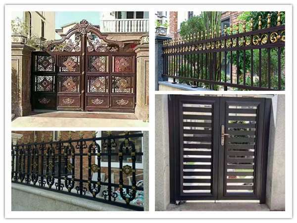 昌乐别墅铝合金大门