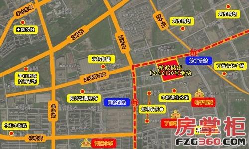 跑地:丁桥单元土地即将出让 或将填补板块空缺