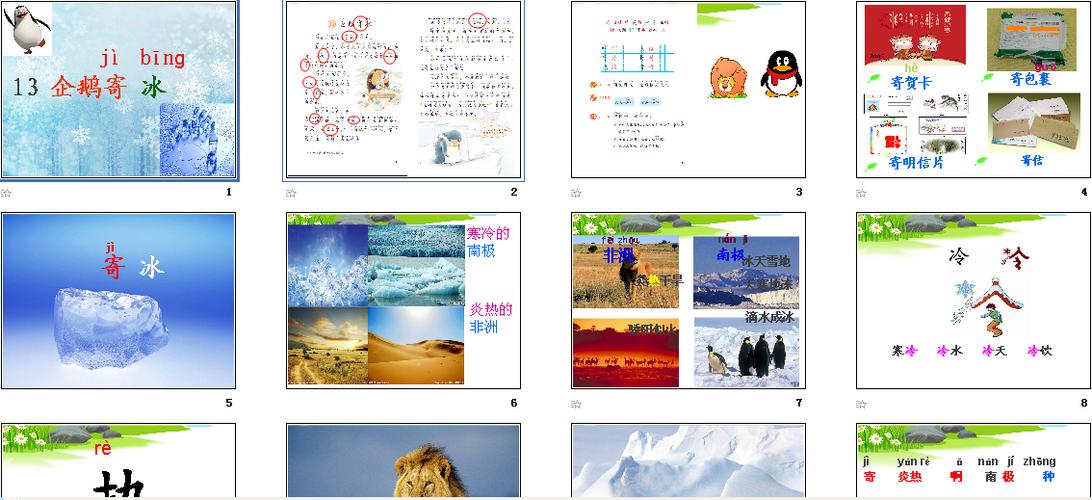 压缩包内容: 企鹅寄冰