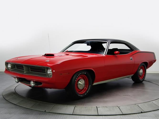 普利茅斯半"cuda"1970年