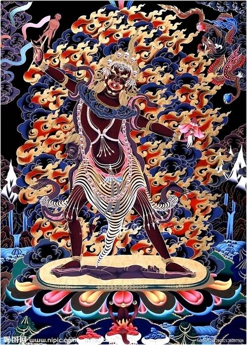 一髻佛母图片