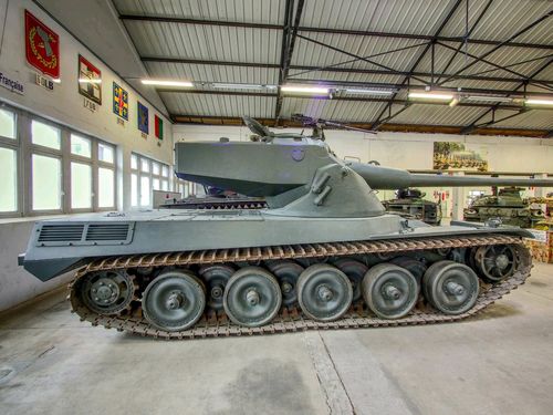 amx50重型坦克,交错式负重轮