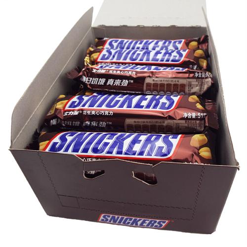 德芙dove大小士力架全家桶花生夹心巧克力桶装士力架巧克力零食圣诞