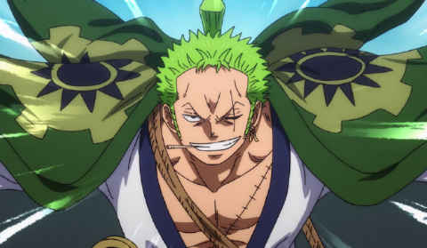 海贼901:和之国索隆造型太雷人,在线变脸,这次可能是山寨的