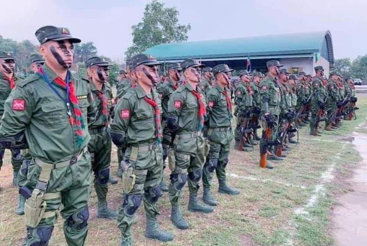 67缅甸北掸邦军特战队