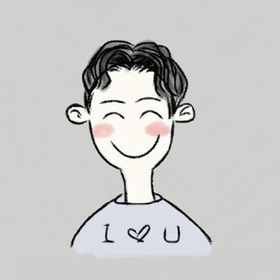 手绘可爱卡通情侣头像 向日葵的爱恋