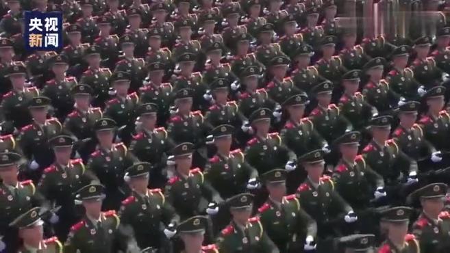 震撼人心的大阅兵集锦
