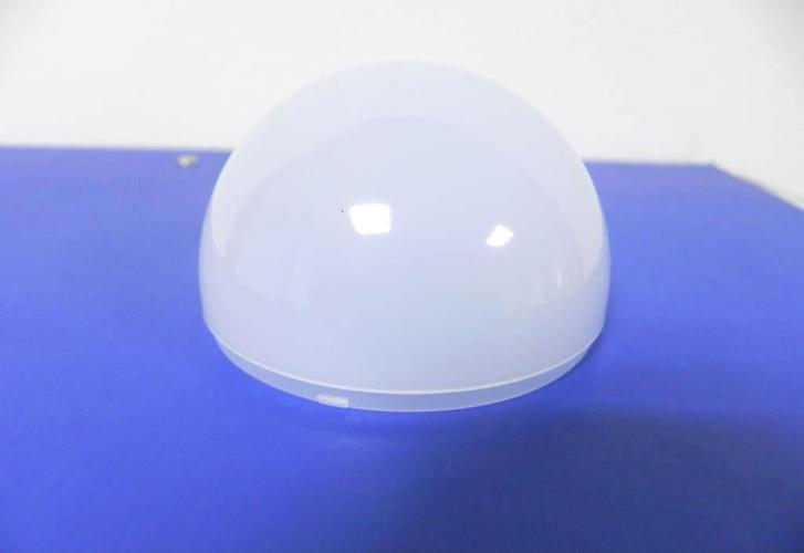 专业供应pc球罩 70乳白pc罩(有卡位) pc灯罩 led球泡灯罩