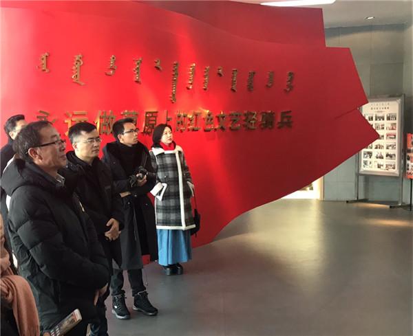 万合创景赴内蒙自治区对红色旅游基地进行调研考察