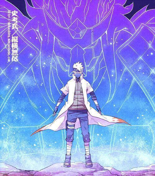 卡卡西须佐能乎简笔画6