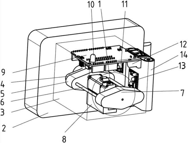 一种针对宿舍门锁的易拆装遥控开门装置制造方法及图纸