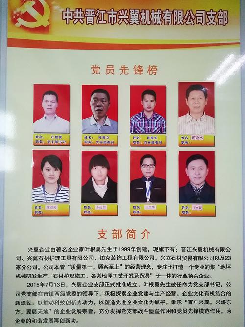 热烈祝贺兴翼企业党支部升格为[支部委员会]