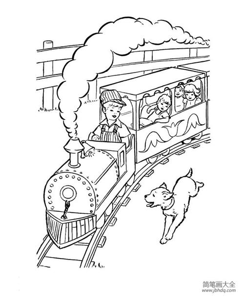 火车图片 玩具火车简笔画图片