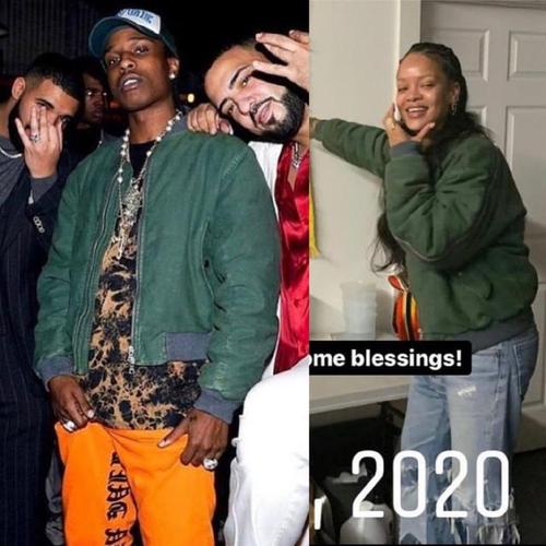rihanna和asap rocky 如今是纽约最火热的情侣