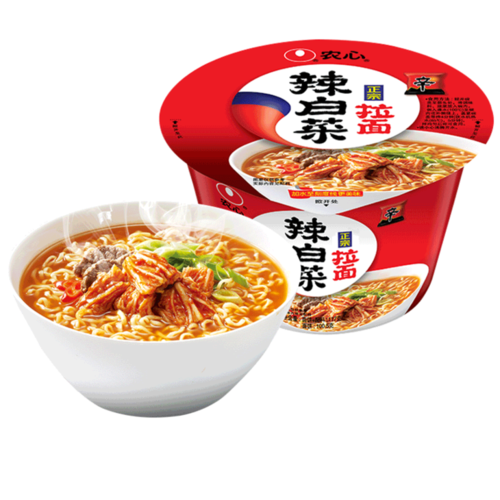 农心辛拉面辣白菜面桶装117g