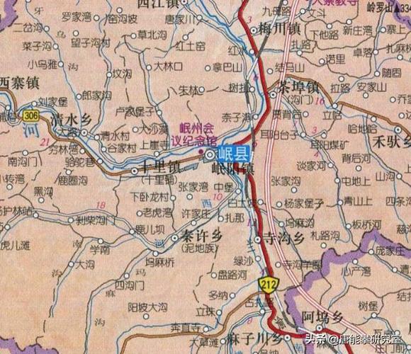 甘肃定西漳县13镇岷县18镇的变迁人口土地工业最新统计