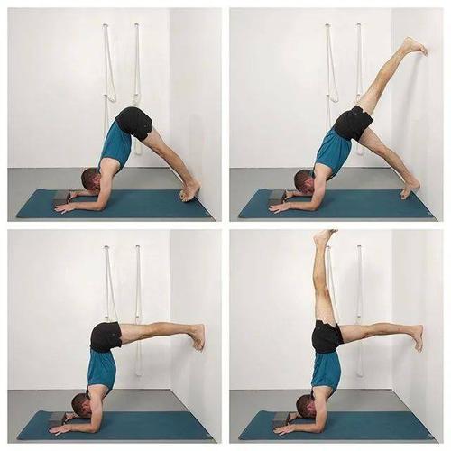 20个常见瑜伽体式靠墙练,感觉超级强烈!