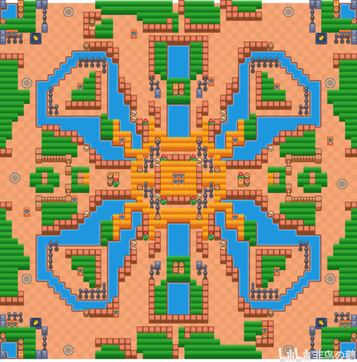 荒野乱斗地图制作 diy【2】