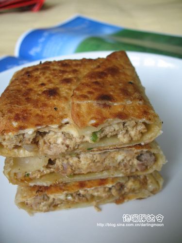香煎藕盒的副产品莲藕香肉饼