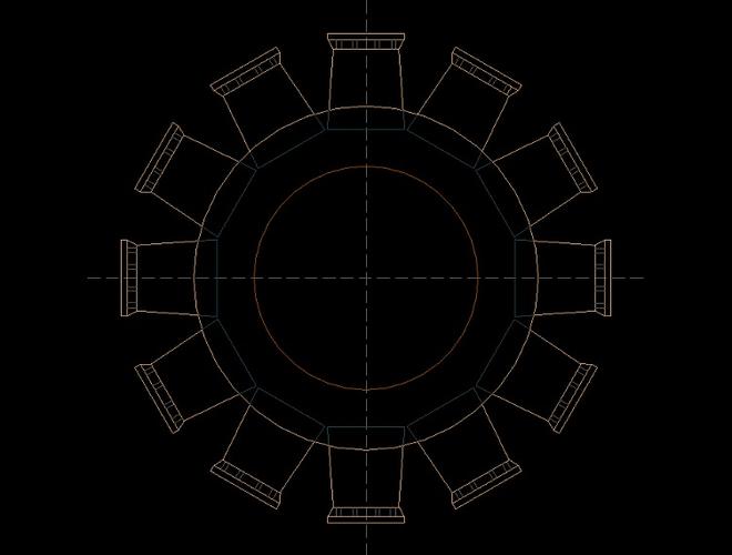 会议圆桌12人桌