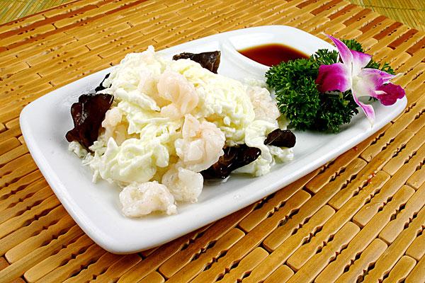 白雪鲜虾仁