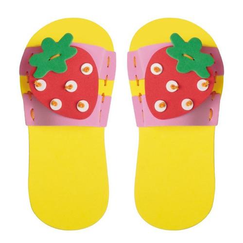 望海幼儿园大二班手工活动《凉鞋》