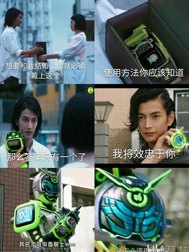 b站最全假面骑士沃兹周董沙雕图表情包