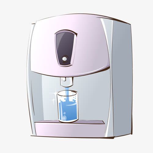饮水机,日常用品,卡通