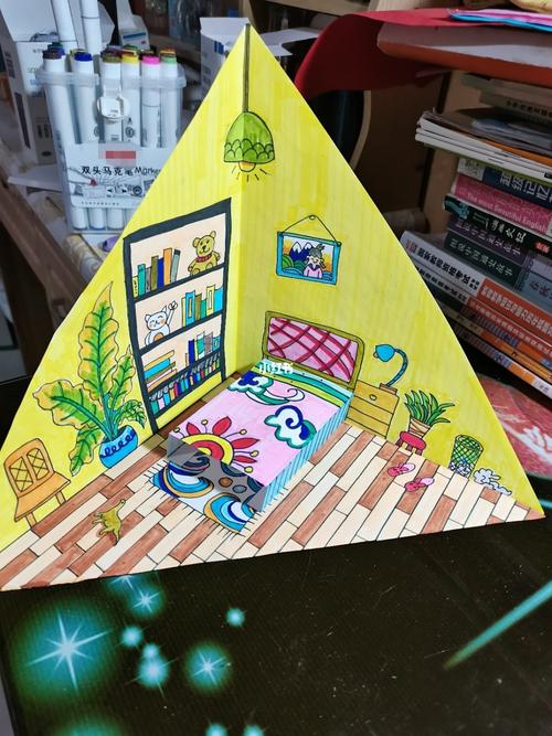 我的房间一角!立体画创作!