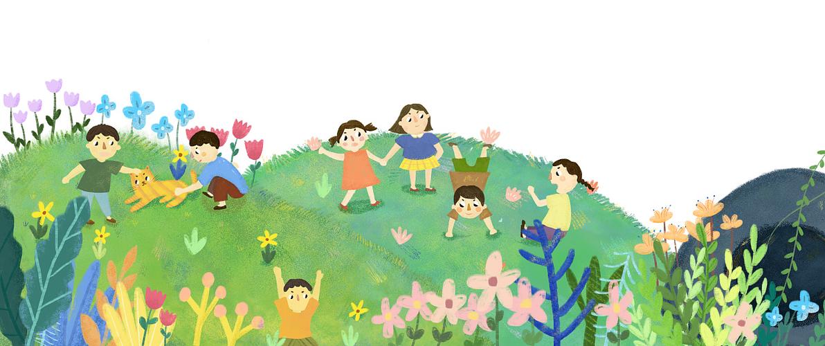 毕设绘本创作巨人的花园