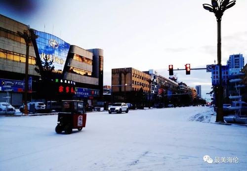 2019年海伦市下的第一场雪