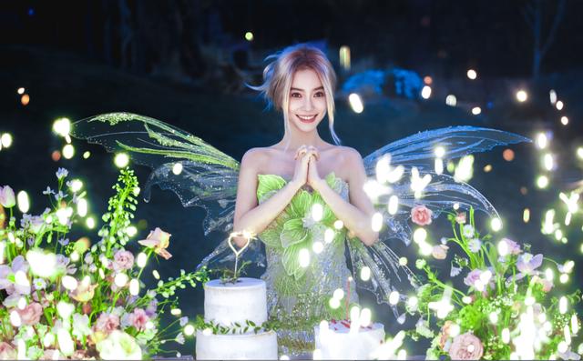 杨颖绿野仙踪造型火了宛若山中小精灵网友做梦也不敢长这样