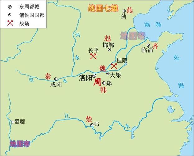 从灭六国到二世而亡,快速看大秦帝国(16幅地图)