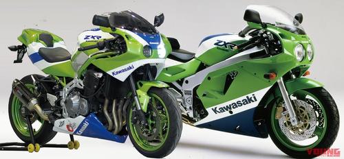 是仿赛车款)的西班牙改装品牌japan legends,以现行款川崎z900为基础