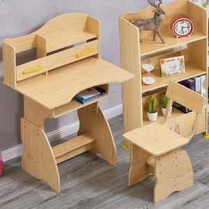 儿童书桌学习桌学生课桌椅组装家用写字桌可升降小学生书桌椅加固