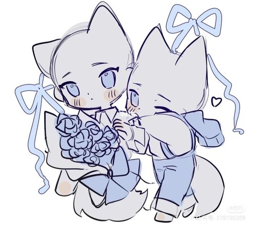 【绘画素材】超可爱q版猫咪崽崽素材～_素材_绘画_猫咪_素材_素材其他