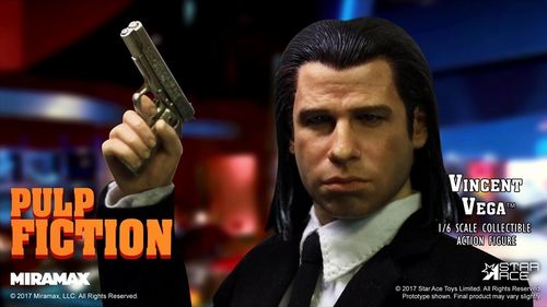 star ace toys推出《低俗小说》文森特 1/6比例可动人偶