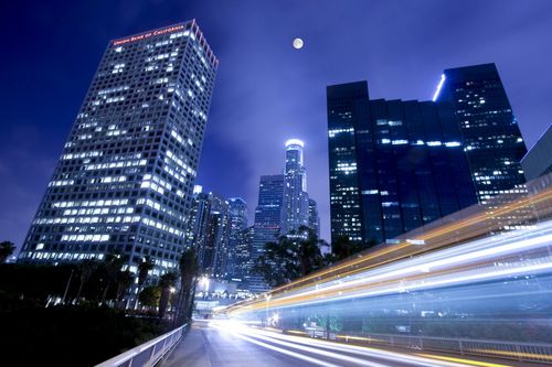 高清夜晚景色图片