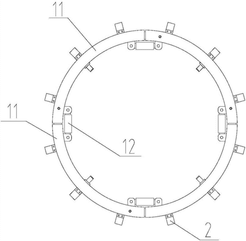 一种竖井掘进临时支护设备的制作方法