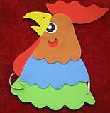 小公鸡头饰简笔画集