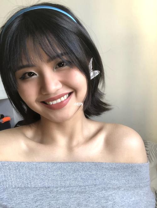 什么样的短发适合圆方脸?_刘海_染发_时尚_发型