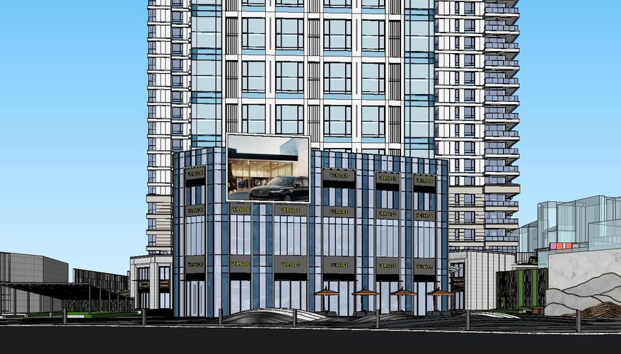 关键词:        现代风格su模型超高层住宅建筑建筑构件su模