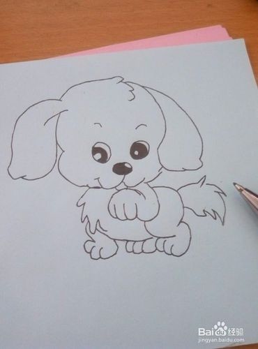 如何画出一只即好看又可爱的小狗狗