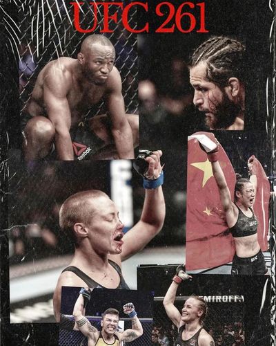 ufc261壁纸分享#明日开战～|ufc|罗斯|对战表_网易订阅