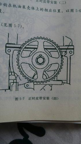 中华骏捷07款1.64g18发动机正时标记